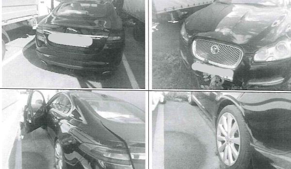 ANAF scoate la licitație un Jaguar negru. Câți bani cere pe bolid