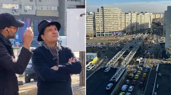 Primarul Nicușor Dan la Pasajul Doamna Ghica