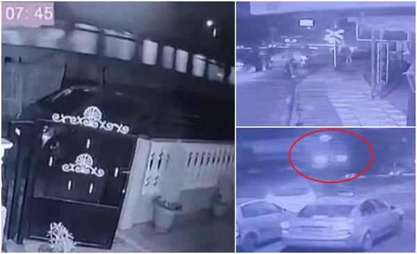 Noi imagini cu trenul "morții" Atena - Salonic, filmate de camere. Garnitura e surprinsă mergând în direcția greșită, cu puțin timp înainte de impact