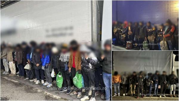115 migranţi descoperiţi traversând ilegal graniţa spre Vest la Vama Nădlac