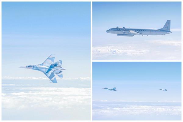Trei avioane militare ruseşti, cu transponderele oprite, au fost interceptate deasupra Mării Baltice