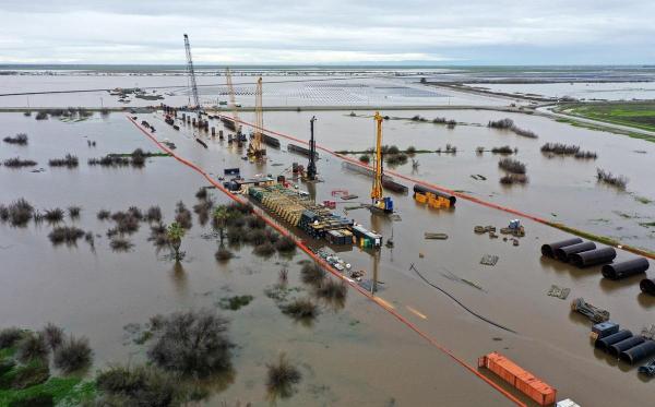 Un lac din California a reapărut după 100 de ani