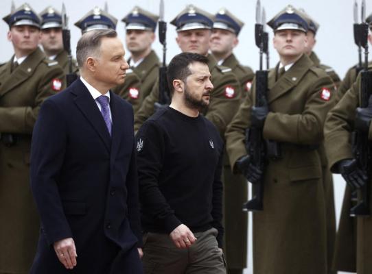 Volodimir Zelenski, vizita in Polonia