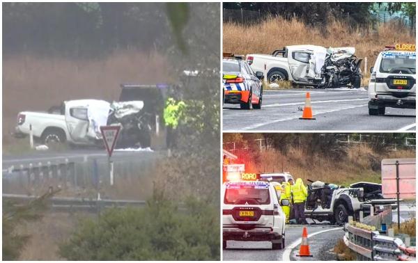 Impact fatal înainte de a-şi sărbători Paştele: Patru persoane au murit pe loc, după ce două maşini s-au izbit în plin, la primele ore, pe o autostradă din Australia