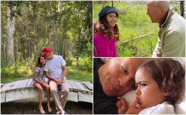 Fiica lui Bruce Willis a împlinit 11 ani. Imagini emoţionante de familie postate pe Instagram de soţia actorului