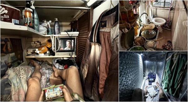 “Garsonierele-sicriu” din Hong Kong, cele mai mici locuinţe din lume. Cum arată viaţa în 6 metri pătraţi, în cel mai scump oraş din China