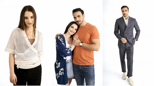 Anda Sârbei şi Matei Negrescu, protagoniştii serialului romance Lasă-mă, îmi place! Camera 609 de la Antena 1