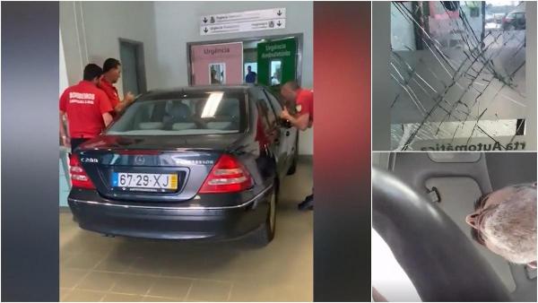 Un bărbat a intrat cu maşina într-un spital din Portugalia, sătul să aştepte de peste 2 ani un tratament: "Încrederea mea în medici este 0"