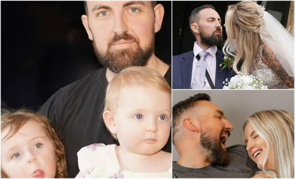 Un tată a doi copii, diagnosticat cu o formă rară de cancer, a murit la 6 zile după nuntă