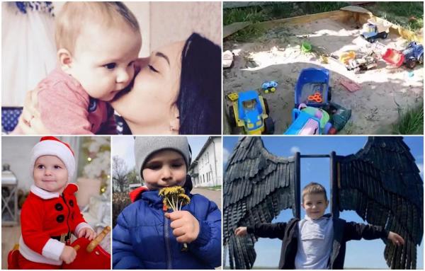 "Părinții îl adorau. Era singurul lor copil". Un băiețel de 5 ani a fost ucis în timp ce se juca în nisip cu bunicul lui, la Herson