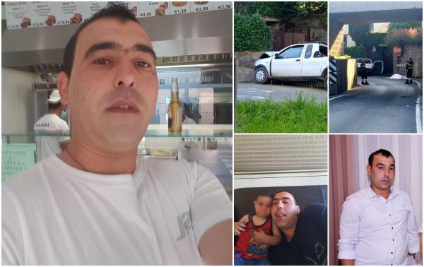 "Drum lin frățiorul meu, ai lăsat în urmă o durere de nedescris". Lucian a murit la 34 de ani într-un cumplit accident în Italia. Un copil va crește acum fără tată