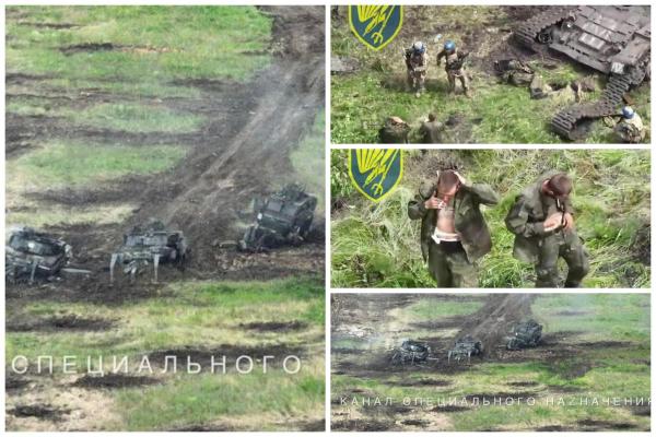 Trupele ucrainene înaintează de-a lungul unui râu, unde au recucerit 4-5 sate cu pierderi notabile. Ruşii trag un semnal de alarmă