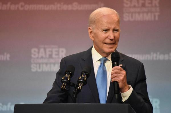 Președintele Joe Biden la mitingul din Connecticut