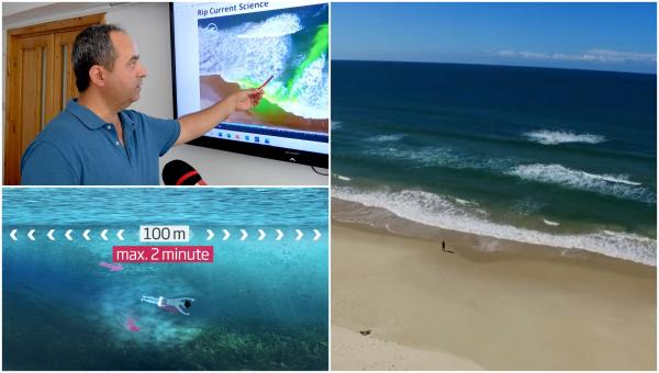 ANIMAŢIE. Ucigaşii tăcuţi din valuri. Ce sunt curenţii "rip": 30 de oameni mor anual din cauza lor