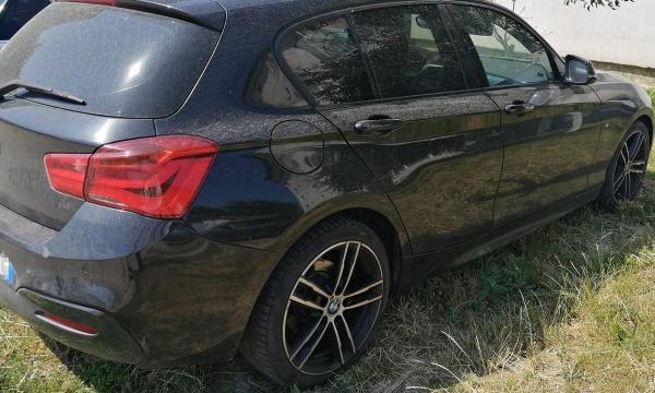 BMW furat din Italia, în valoare de peste 21.000 de euro, descoperit în Huși. Explicaţia şoferului român pus faţă în faţă cu poliţiştii