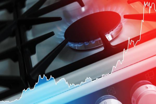 Prețșul gazelor a crescut pe bursă