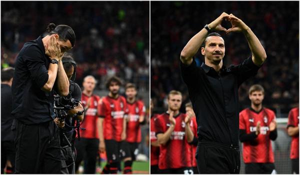 Zlatan Ibrahimovic se retrage din fotbal la 41 de ani. Marele atacant, cu lacrimi în ochi