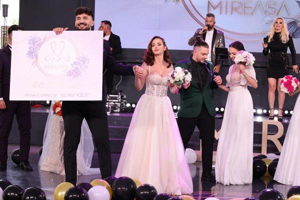 Maria şi Antonio, câştigătorii celui de-al şaptelea sezon Mireasa. Finala show-ului de la Antena 1, lider de audiență