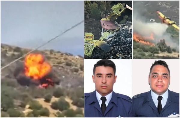 Ultimele cuvinte ale celor doi piloţi care s-au prăbuşit cu avionul în Grecia. Soţia unuia dintre ei este gravidă