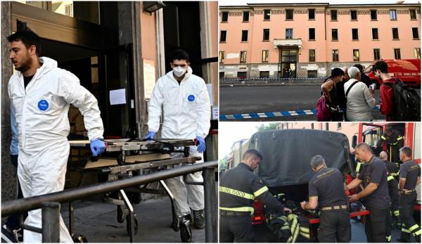 Incendiu la un azil de bătrâni din Milano