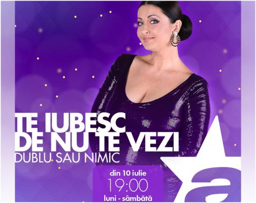 Emisiunea Te iubesc de nu te vezi – Dublu sau nimic, cu Gabriela Cristea, revine cu un nou sezon, la Antena Stars