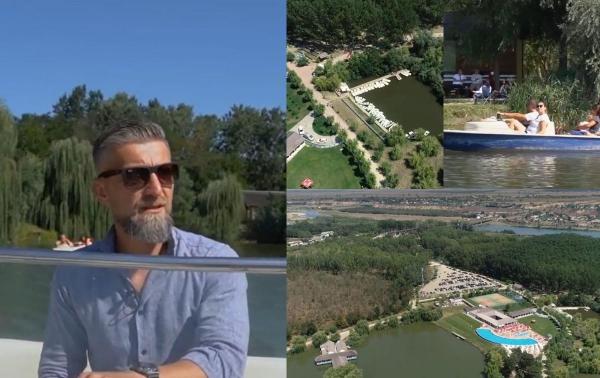 La aproximativ 200 de kilometri de Bucureşti, dintr-un loc uitat de lume, s-a creat un colţ de Rai. Acum este cel mai mare parc de agrement din România