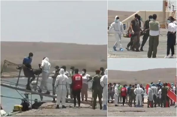 Peste 60 de migranţi ar fi murit în apele Atlanticului, după ce au stat în derivă peste o lună într-o barcă de lemn. Surpravieţuitorii, aduşi la mal