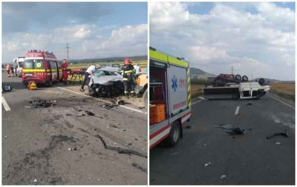 Patru persoane, rănite în accident