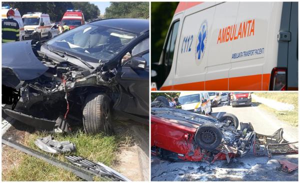Accident cu 9 răniți, în Tulcea