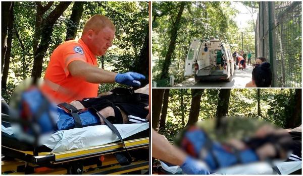 Bârlădeanul care a fost muşcat de picior de un tigru la Zoo s-a trezit la spital: "Mi-a sfăşiat piciorul o pisică. O pisică mare, ce-i drept, dar nu era tigru"