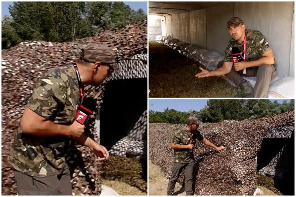 Primele adăposturi antiaeriene din beton armat sunt gata în Tulcea. Imagini din interiorul buncărelor