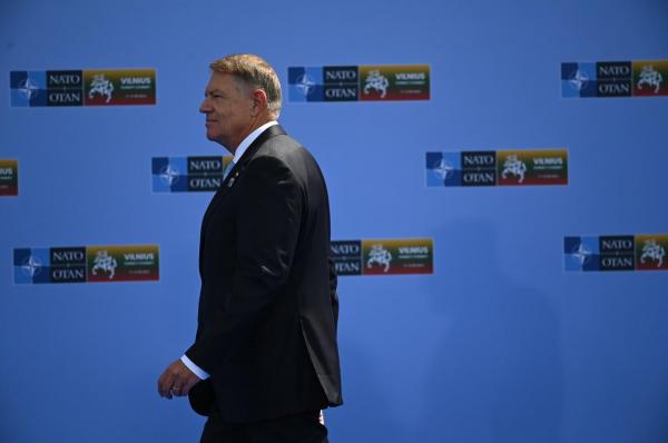 Klaus Iohannis la summitul NATO