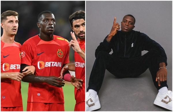 Joyskim Dawa, după mesajele rasiste primite în urma meciului Hermanstadt - FCSB 2-2: "Am decis să spun stop"