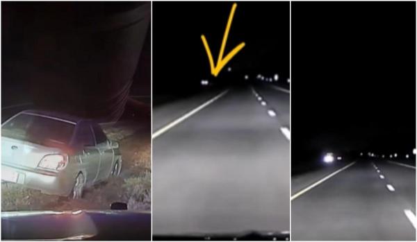 Un şofer din SUA a anunţat poliţia că cineva merge invers: era atât de beat încât n-a realizat că el merge pe contrasens