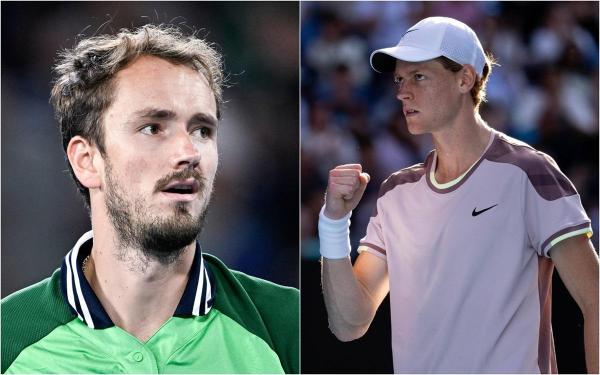 Finala Australian Open 2024. Confruntarea dintre Sinner şi Medvedev va desemna noul câştigător