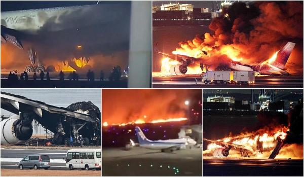 Regula de aur care le-a salvat viaţa celor 379 de pasageri ai avionului Airbus 350, care a luat foc în Tokyo