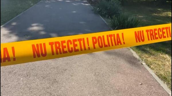 Locul crimei împrejmuit