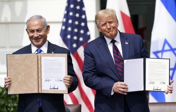 Donald Trump și Benjamin Netanyahu