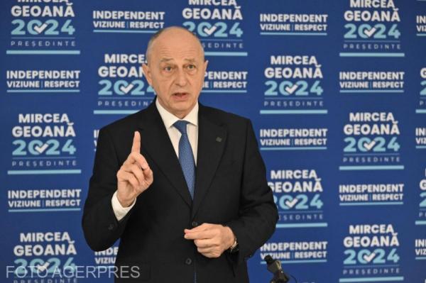 Reacţia lui Mircea Geoană după ce Elena Lasconi l-a acuzat că s-a întâlnit cu şeful unei "divizii de hackeri care au manipulat alegerile în peste 30 de ţări"
