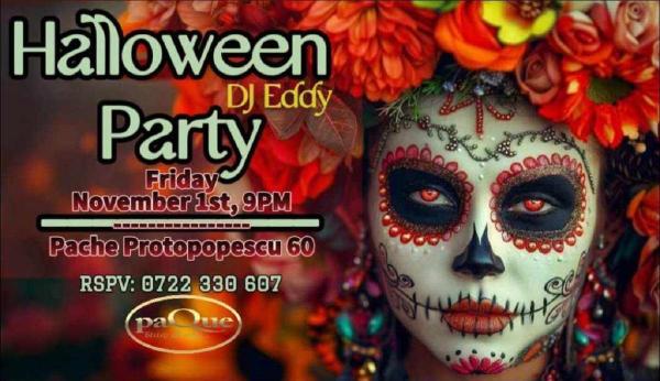 Pe 1 noiembrie, de la ora 21.00, în Paque Bistro & More, din Bucureşti, are loc "Petrecere de Halloween"