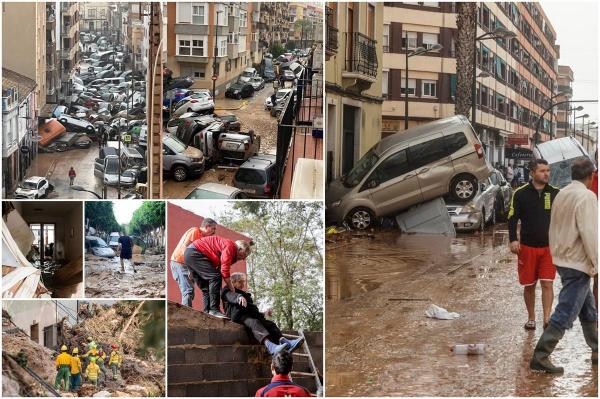 Inundații catastrofale în Valencia