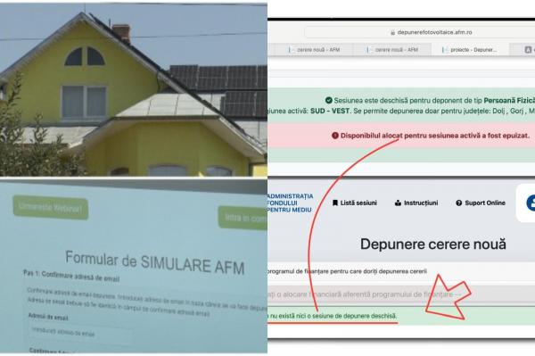 "Miroase a hoţie". Casa Verde Fotovoltaice: Bugetul pentru Oltenia, epuizat în 80 de secunde. Noi acuzaţii de fraudă