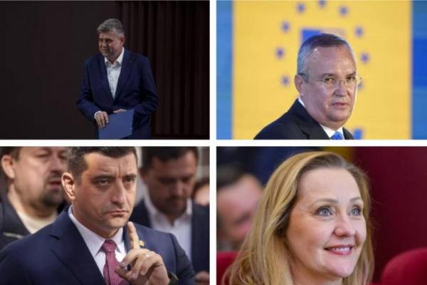 Sondaj CIRA. Intenţii de vot la prezidenţiale: Ciolacu - 29%, Ciucă - 19%, Simion - 17%, Lasconi - 16%