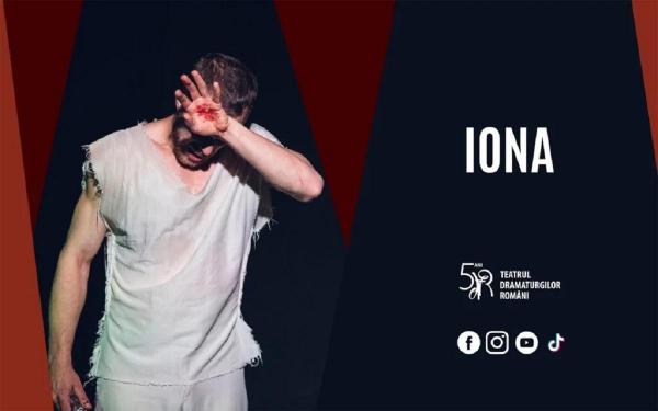 Piesa de teatru "Iona" se joacă joi, 14 noiembrie 2024, de la ora 19.00, la Teatrul Dramaturgilor Români, din Bucureşti