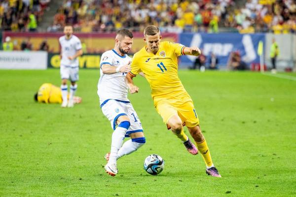 Vineri, 15 noiembrie 2024, de la 21.45, România înfruntă Kosovo, la Bucureşti, într-un meci decisiv din UEFA Nations League