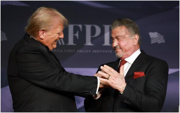 Actorul Sylvester Stallone spune că Donald Trump este un "personaj mitic" și că va schimba vieți