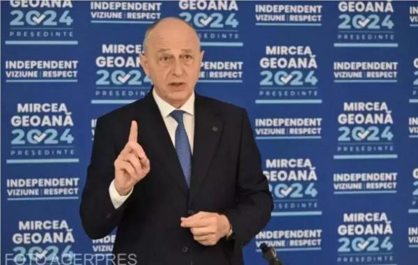 Mircea Geoană ar fi de acord cu cedarea teritoriilor de către Ucraina dacă ar deveni preşedinte: "E evident că nu au resurse să recupereze întreg teritoriul"