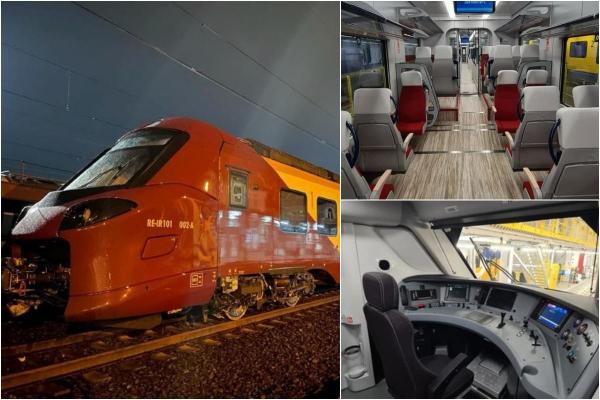 Primul tren electric Alstom Coradia care poate atinge 160 km/oră va fi pus în funcţiune miercuri. Pe ce rută va circula