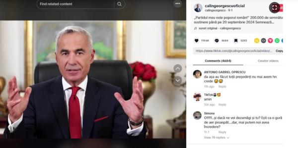 Securitatea Cibernetică, prima reacție în scandalul Călin Georgescu, "candidatul TikTok": Nu avem atribuţii în zona dezinformării