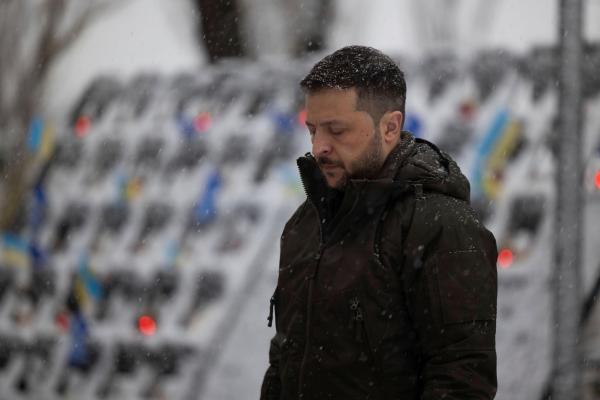președintele Ucrainei Volodimir Zelenski